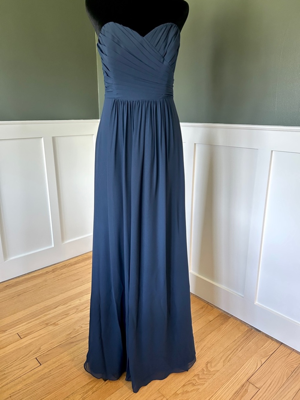 Lot of 2 Jasmine Bridal B2078 Chiffon Bridesmaid Dresses, NWT